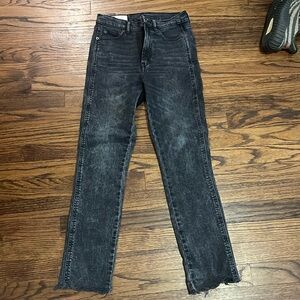 High rise jeans